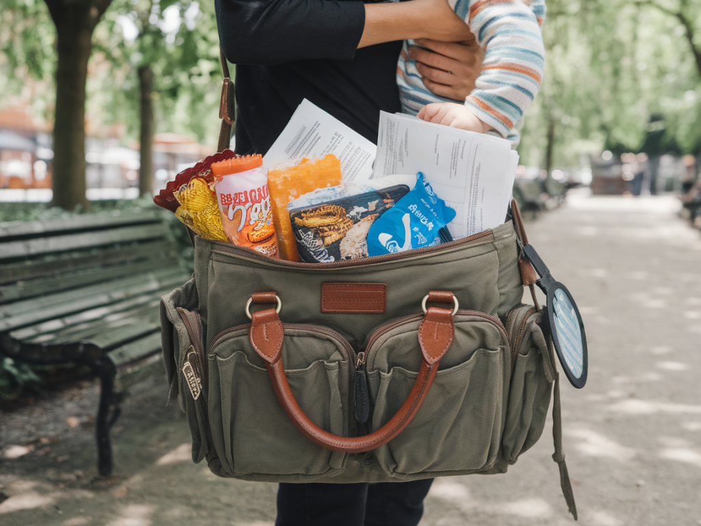 Which high-street crossbody holds a full-day mum bag? testing day-to-night wear with receipts, snacks and a toddler