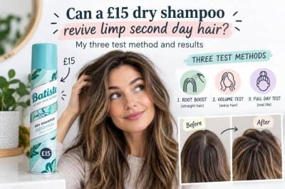 Can a £15 dry shampoo revive limp second-day hair? my three-test method and results
