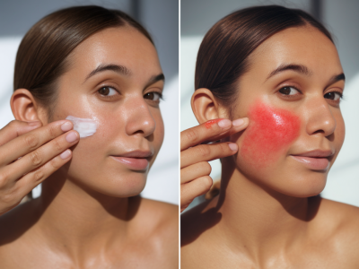 Which lightweight daytime serum beats the ordinary for reducing midday redness? a two-week patch test
