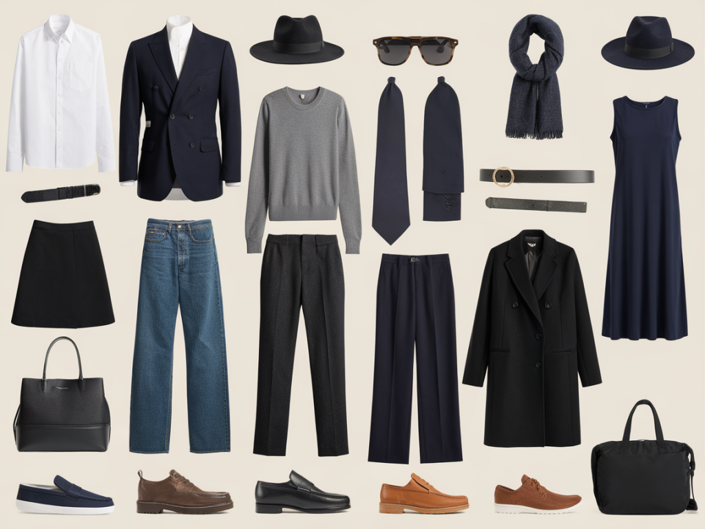 how to build a capsule wardrobe with only 20 versatile pieces